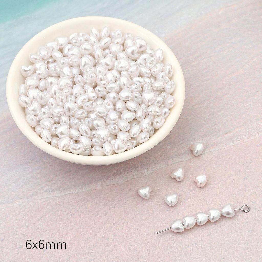 ABS Shaped Bead Jewelry Accessories: DIY Bracelet & Earring Supplies