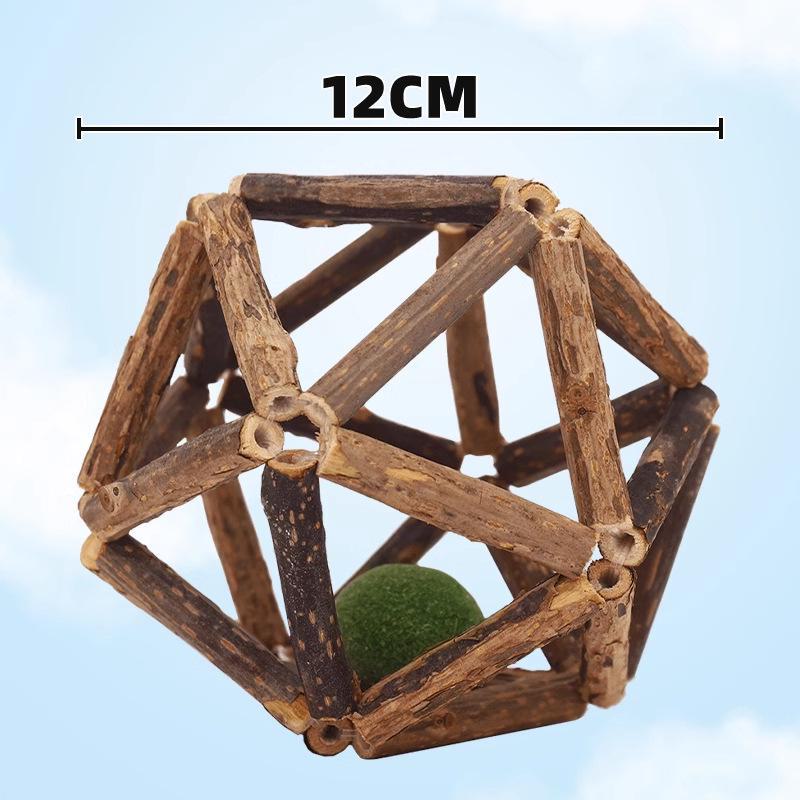 Catnip Ball & Teething Stick: Bite-Resistant, Self-Entertainment Toy for Kittens.