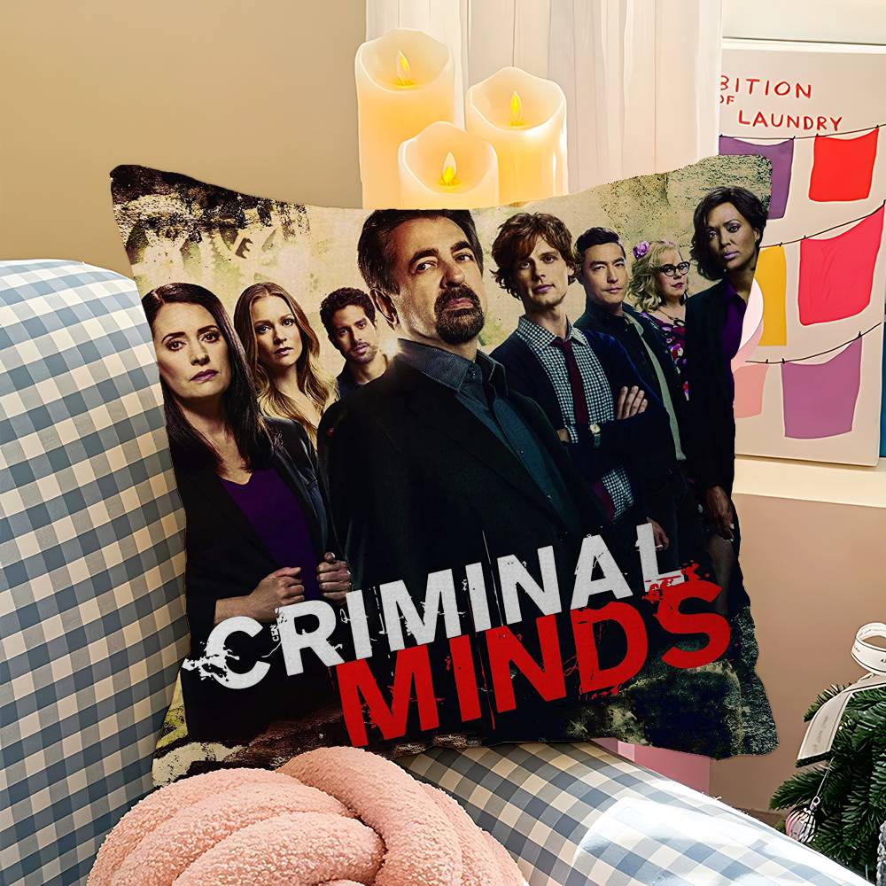 Чехлы на подушки Criminal M-Minds Дюймы Декор в деревенском стиле Домашние декоративные чехлы на подушки для дивана