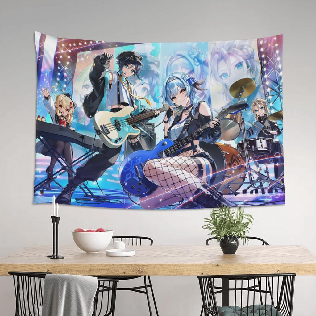 Cartoon Anime Theme Tapestry Room decoration Home Decoration Tapestry Decor Accessories Cute Room Decor