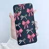 Чехол для Motorola Edge 20 Lite XT2139-1 Красивая Девушка Милое Сердце Кролик Черный ТПУ Силиконовая Задняя Крышка Для Чехла Moto Edge 20 Fusion