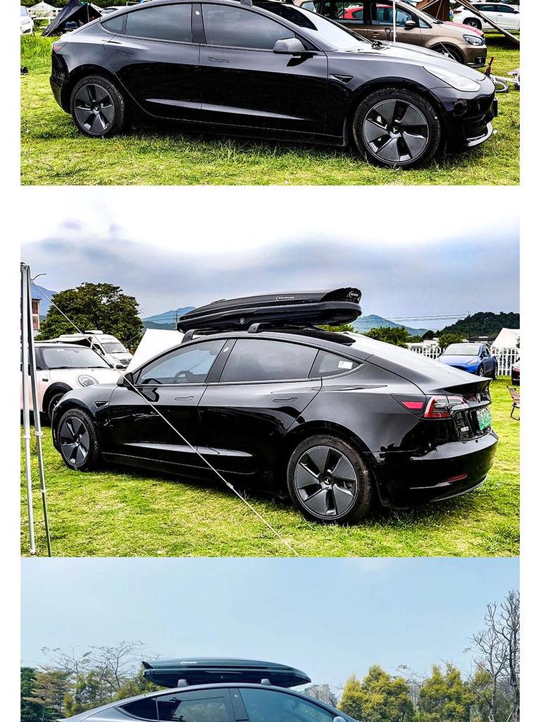 Поперечные дуги багажника на крышу Tesla для Model Y и Model 3 для перевозки багажа