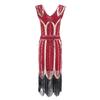 Vintage Dress Dress Sequined Beaded Fringed Dress Popular High-end Evening Banquet Dress