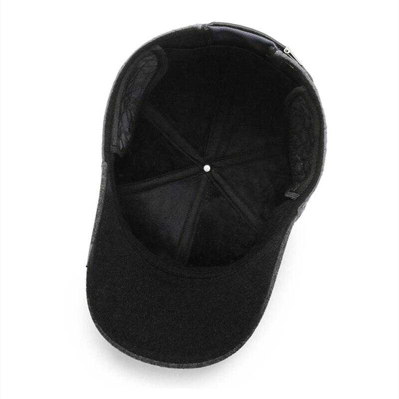 Northwood Теплые зимние кепки для мужчин и женщин, хлопковая бейсболка, мужские шапки-ушанки, толстая бархатная шляпа-дальнобойщик с костями