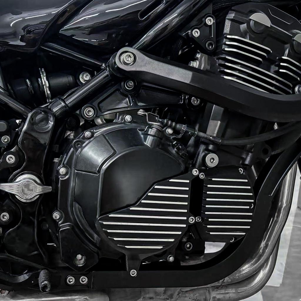 CHINGLAY Крышка двигателя мотоцикла: Совместим с Z900(2017-2025) / Z900RS(2018-2025) CNC