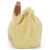Takara Tomy Arts (TAKARATOMY A.R.T.S) Pokémon PokéPiece Plush Drawstring Bag, Pikachu Plush, Approximately 18cm Tall
