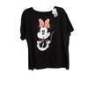 Disney Minnie Mouse Size 2XL Womens Black Graphic T-Shirt