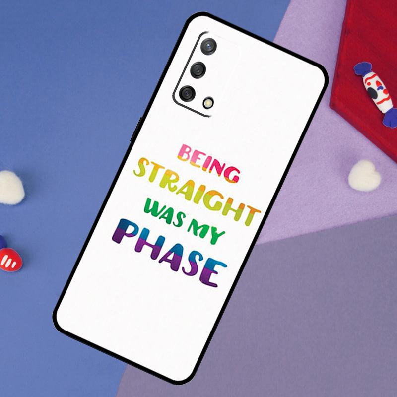 LGBT ПРАЙД ГЕЙ Чехол Для OPPO A96 A76 A16 A18 A58 A78 A98 A17 A77 A54 A57 S A74 A5 A9 A53 A52 A72 A15 A93