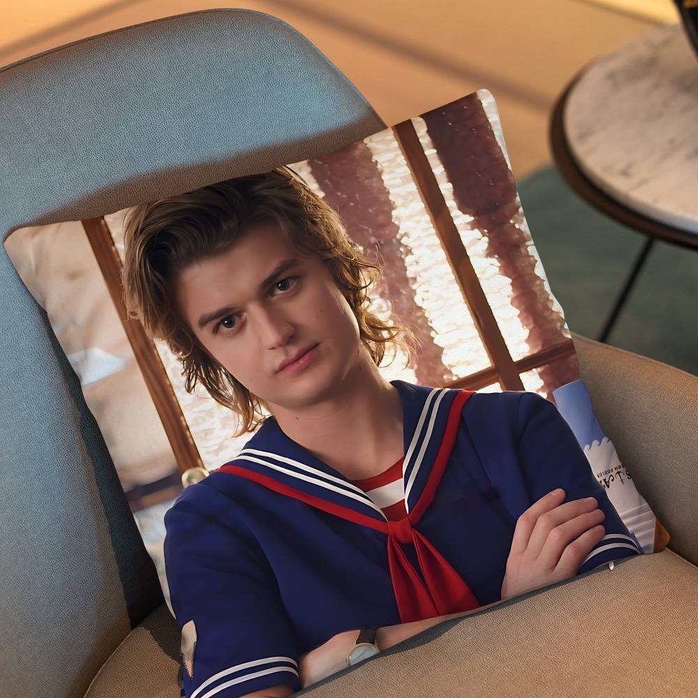J-Joe Keery Movie Cold Storage Pillow Case Pillow Case Living Room Sofa Cushion Cover Suitable For Home Bedroom Room Decoration