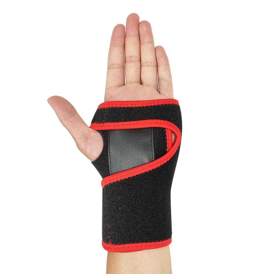 Спортивный стальной браслет для фитнеса, баскетбола, защита от растяжений, поддержка сухожилий ладони, ремешок для мыши, защита запястья от давления