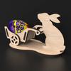Rabbit Shaped Easter Egg Holder Ornament Egg Storage New Rabbit Table  Desktop Decoration