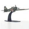 Масштабная модель военного самолета Второй мировой войны 1942 года, коллекция моделей японского палубного истребителя A6M3 Type 0 с демонстрационной подставкой 1/72