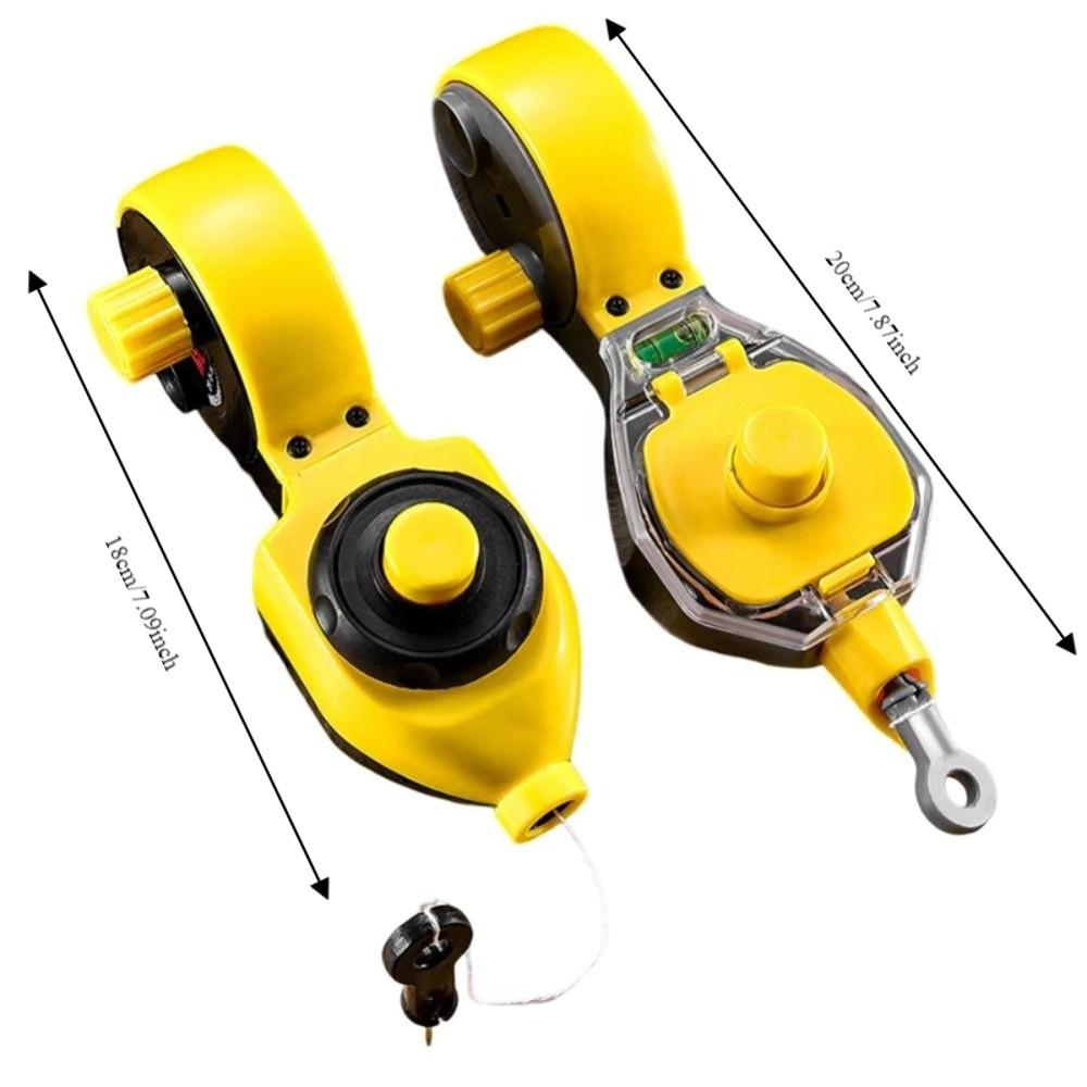 Automatic Reset Type Woodworking Chalk Ink Drawing Line Marker Carpenter Tools Wood Scriber