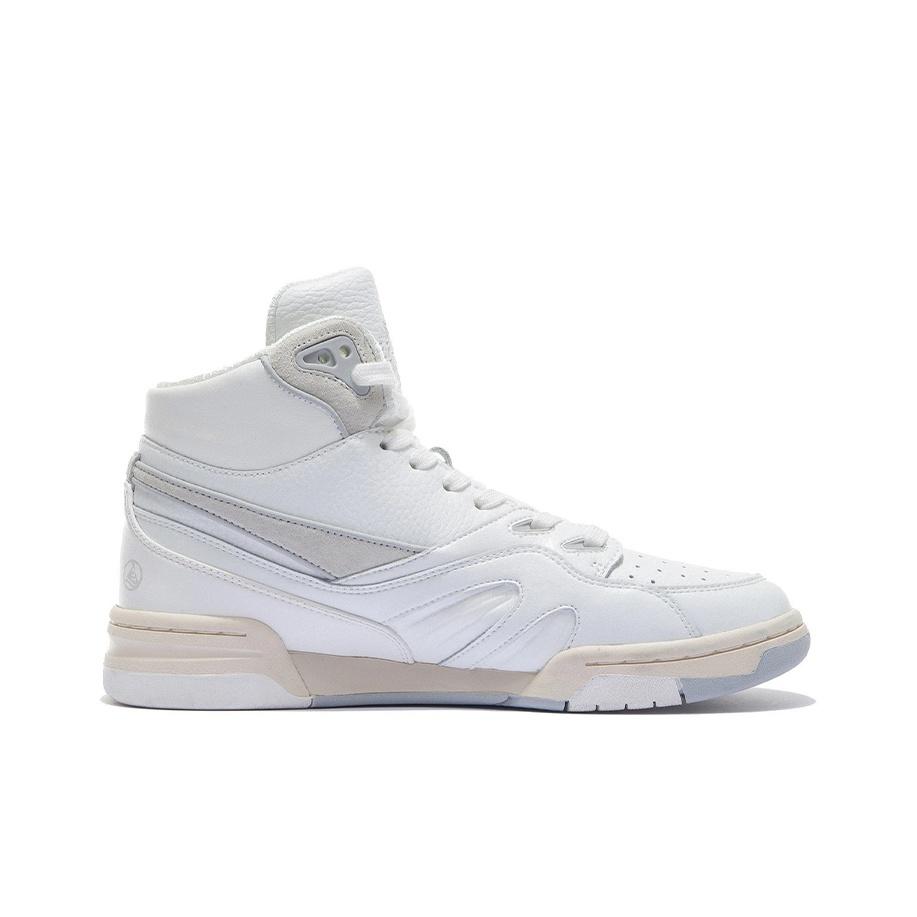 Li Ning 937 Deluxe Hi Synthetic Leather Trendy Casual Wear Прочные Легкие Дышащие Высокие Кроссовки Для Скейтбординга Женские Кроссовки Off-White AZGS044-1