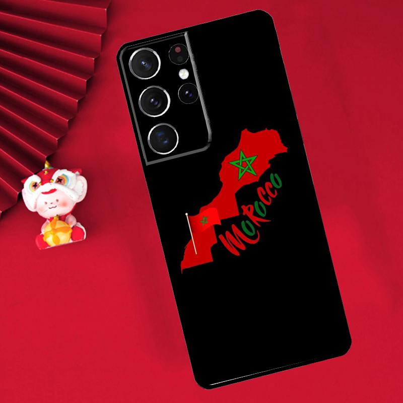 Чехол Флаг Марокко Для Samsung Galaxy S24 Ultra S21 S22 S20 S23 S25 Ultra Plus S9 S10 S25 FE Чехол Funda