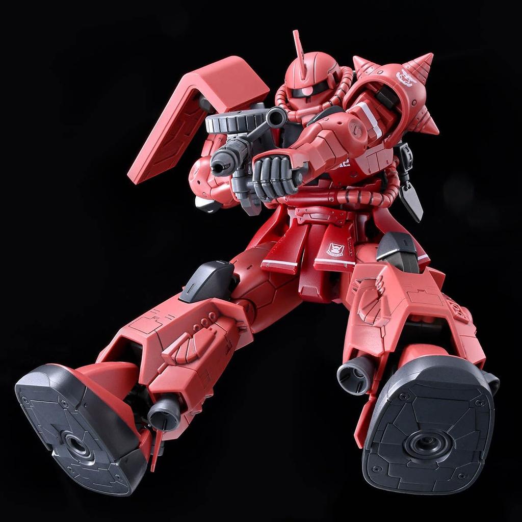 HG 1/144 Char's High Mobility Zaku II Color-Coded Plastic Model