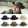 Men & Women Wide Brim Hiking Jungle Hat Boonie Hat Fishing Cap Sun Hat Men's Bucket Hats