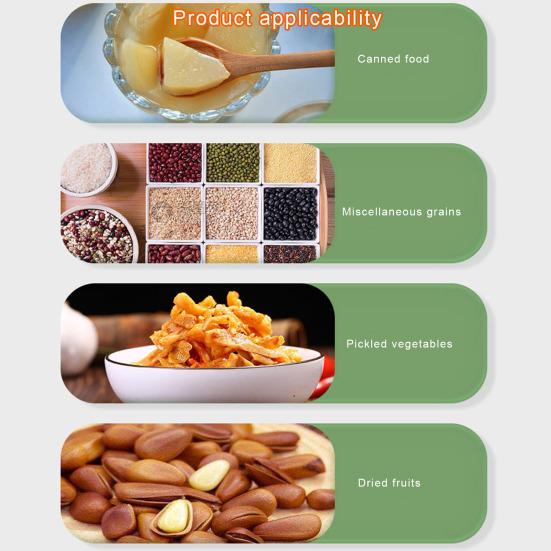 Стеклянная герметичная банка 300/400/500/650 мл с винтовой герметичной крышкой, большая емкость, прозрачная, многофункциональная, фруктовый джем, галантерейные товары, орехи, зерновые, приправы для хлопьев