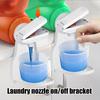 Laundry Detergent Dispenser with Nozzle Switch Easy Installation Labor-Saving Laundry Detergent Cup Holder Drip Tray Set