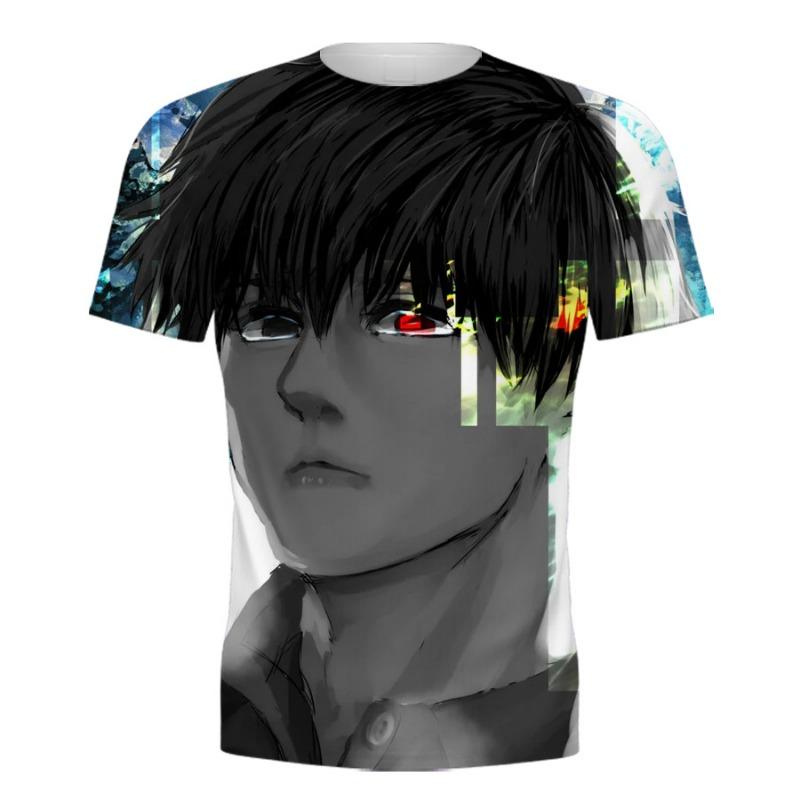 Мужская/женская летняя повседневная футболка с коротким рукавом, напечатанная на 3D-принтере