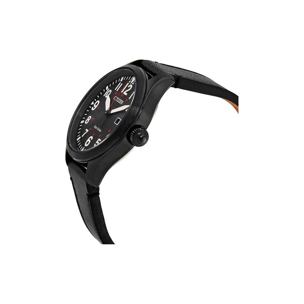 Citizen Коллекция Eco-Drive Кварцевый механизм с питанием от света Ремешок из натуральной кожи Мужские часы BM6835-23E