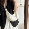 Trendy Large Capacity Dumpling Shape Shoulder Bag For Women Street Style Fashion 2023 Summer New Simple Single Shoulder Bag