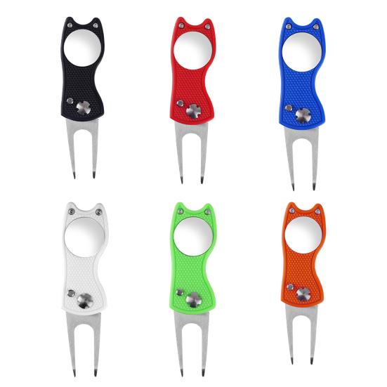 Golf Divot Tool Anti-oxidation Multi-functional Repair Tool Less Damage to Greens Golf Divot