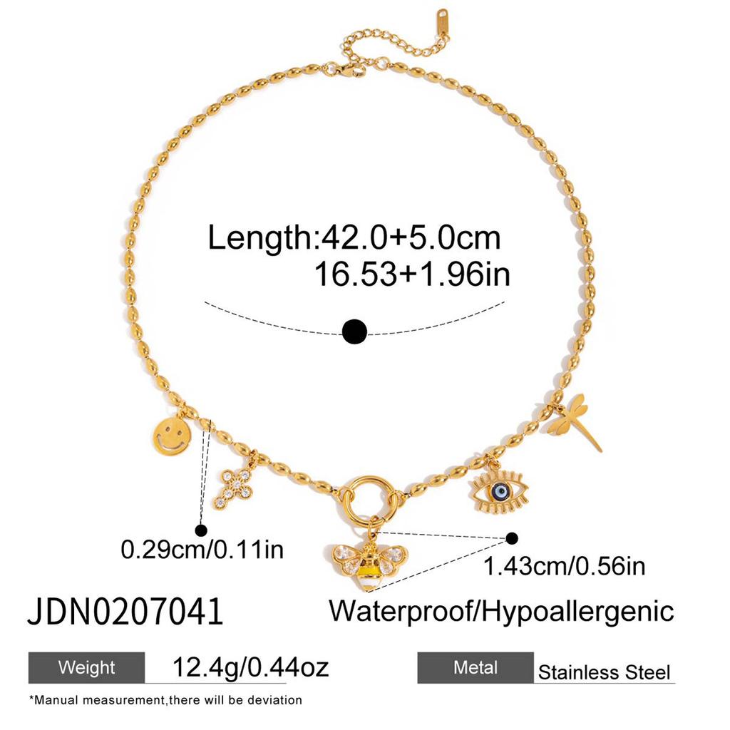 Браслет и серьги JYL TS с дизайном пчелы приносят промышленность и благословения