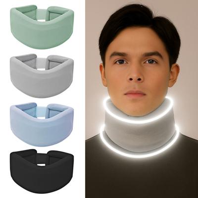 Летний губчатый шейный бандаж Облегчение боли в шее и давления на позвоночник Эргономичная поддержка шеи Женский Мужской Корректор осанки для шейного отдела позвоночника Подушка