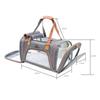 Pet bag aviation license to go out portable folding cat bag high-end travel car dog bag breathable messenger