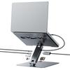 Подставка для ноутбука BENFEI, док-станция 7-в-1 USB-C, HDMI 4K@60Hz, SD x 1, Micro SD x 1, Power Delivery 100W, 10 Гбит/с, USB-C 3.2 x 1, USB-A 3.2 x 2, Совместим