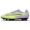 Phantom GX Pro Fabric Artificial Turf Non-Slip Soccer Shoes Men Soccer Shoes Gray Green DD9464-705