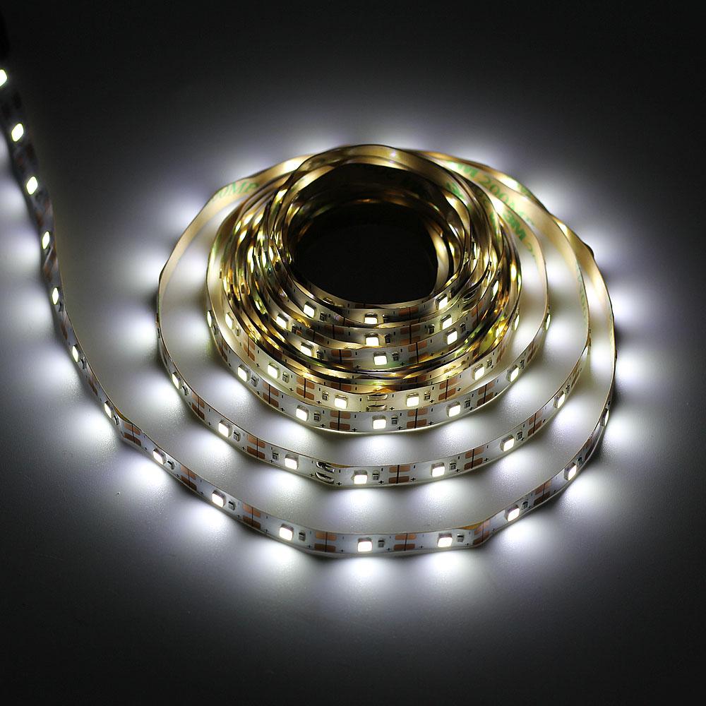 Светодиодная лента с питанием от USB 2835 SMD DC 5 В, гибкая светодиодная лента 1 м, 2 м, 3 м, 4 м, 5 м, фоновое освещение экрана телевизора