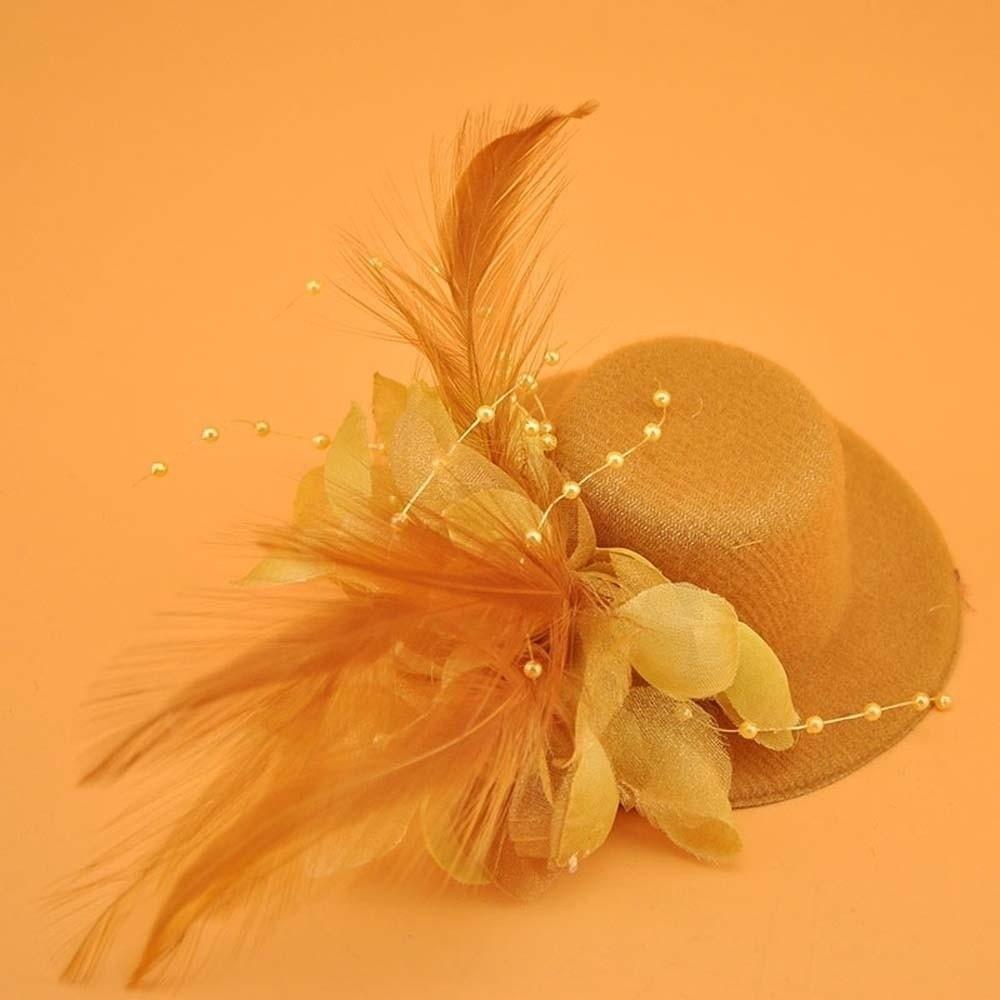 Mesh Mini Fascinator Hair Clip Exquisite Hair Accessories for Girls Children's Day