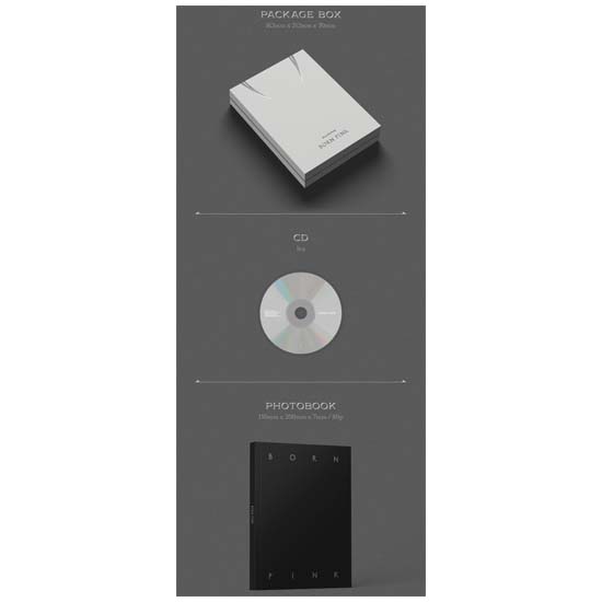 Blackpink - Born Pink 2-й студийный альбом c подарком от YG Select BOX ver.