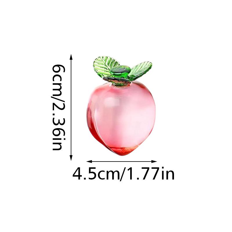 Красочные хрустальные фрукты украшение стола фруктовые фигурки подарок сувенир домашний декор