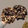 Double-layer Leopard Print Large Intestine Hair Tie for Women With Ponytail Hair Rope New Headband Fashion Headwear