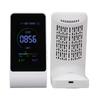 Монитор CO2, детектор углекислого газа, монитор качества воздуха в помещении, датчик температуры и влажности, белый
