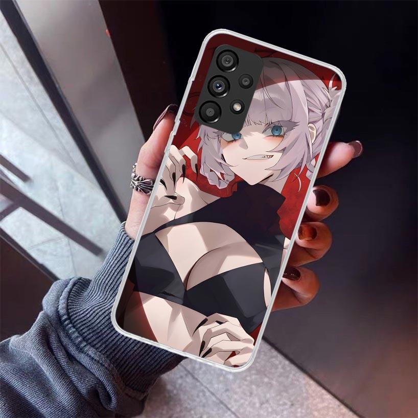 Nazuna Nanakusa Anime Phone Case For Samsung Galaxy A12 A52S A42 A32 A22 A51 A50 Note 20 Ultra 10 S10 Plus A71 A70 A31 A30 A10S