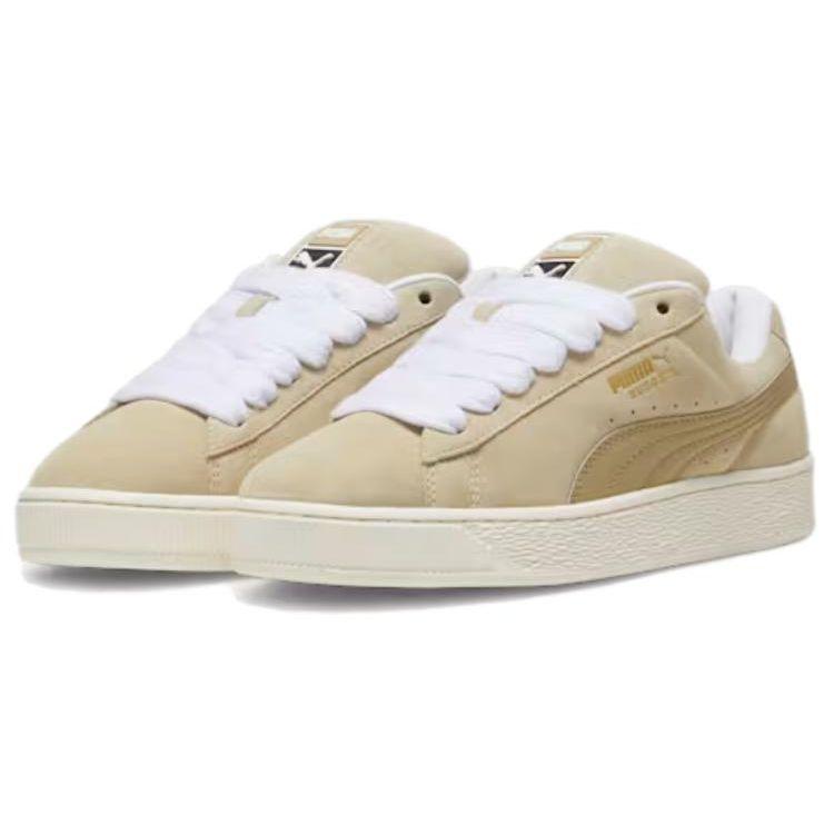 Puma Suede XL Putty Warm White Women Sneakers Cream 397648-05