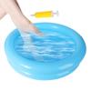 Portable Collapsibles Swimming Pool Footbath Bath Inflatable Multifunctional Foot Wash Basin Beach Camping Home Blue Foot Bath