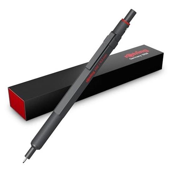 Механический карандаш rOtring 600 Dark Stone 0.5 мм в подарочной упаковке
