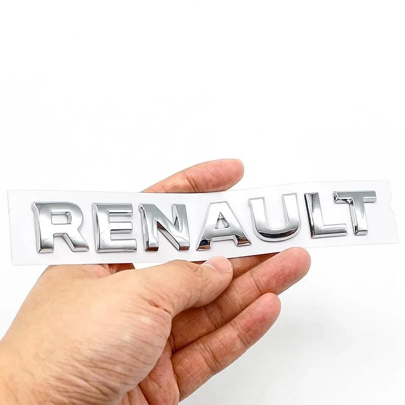 Колпаки на колеса для Renault Megane 2 3 4 RS Grand Scenic Clio Captur Duster Trafic Logan Аксессуары ABS Значок-эмблема на задний багажник автомобиля St