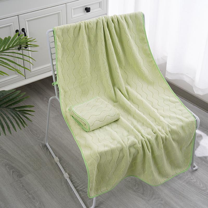 Coral Fleece Towel Soft and Beautiful Bath Towel Safe and Harmless Washcloth