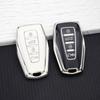 Чехол для автомобильного ключа для Geely Coolray Atlas Boyue Nl3 Emgrand X7 Ex7 Gt Gc9 Borui Мягкий ТПУ Держатель для защиты ключа Набор брелоков
