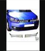 Для Volkswagen Vw Caddy хромированная передняя решетка 2 шт.. 2010–2015 гг. Нержавеющая сталь