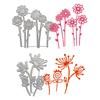 Flower Cutting Dies Metal Die Cuts Embossing Stencils for DIY Scrapbooking Album Card Photo Decoration Template Mold