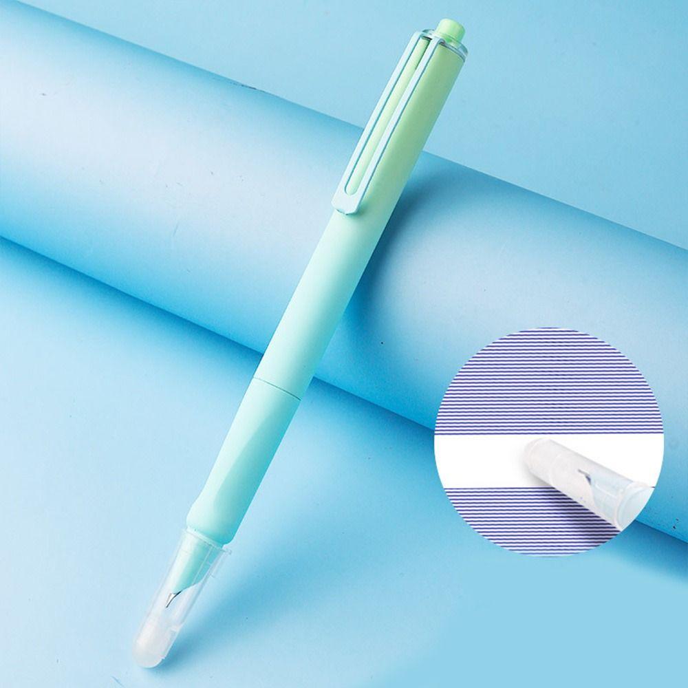 Magic Pen With Eraser Press Fountain Pen Thermal Erasable Fountain Pen  Student