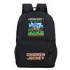 Football Printed Student Backpack Multifunctional Usb Interface Large Capacity Leisure Travel Backpack