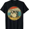 Drums Drummer Band Drumset Retro Vintage Drum Set 70s 80s T-Shirt